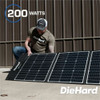 DieHard 200-Watt Solar Panel for Portable Power Station - Rich Black DH2000601 SPR-ESMDH2000601