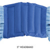 Genuine Joe Microfiber Wet Mophead Refill - Large - MicroFiber - Blue - 1 Each 47540 SPR-GJO47540