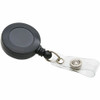 SICURIX 68844 Badge Holder - Plastic - Black - Compact - 1 Each SPR-BAU68844