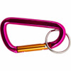 Baumgartens Key Ring - Metal - Orange, Silver, Blue, Purple - 1 Each 41020 SPR-BAU41020