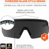 Ergodyne Skullerz Safety Glasses 55006 SPR-EGO55006
