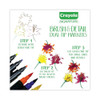 Crayola Art Marker Set,Assorted,Capped,PK16 586501