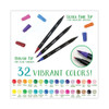 Crayola Art Marker Set,Assorted,Capped,PK16 586501