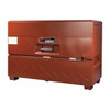 Piano-Style Jobsite Box, Brown, 60.3 cu ft, 74" W x 31" D x 51" H