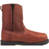 Hauler, Men's Wellington Boot, 8.5, W, Leather, 10 in Height, Brown  IA0195