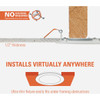 Halo 6 In. Selectable CCT Integrated LED Downlight HLB6LSFS5 503395