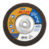 Norton Abrasives Fiber Disc,7 in Dia,5/8in Arbor,60 Grit 66261183500
