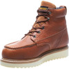 Wolverine Men's 6-Inch Work Boot, 8 1-2 M, Steel Toe, 6 in H, Brown, 8289 W08289