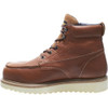 Wolverine Men's 6-Inch Work Boot, 8 M, Steel Toe, 6 in H, Brown, 8289 W08289