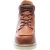 Wolverine Men's 6-Inch Work Boot, 8 M, Steel Toe, 6 in H, Brown, 8289 W08289