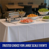 Genuine Joe  Rectangular Table Cover 10324CT SPR-GJO10324CT