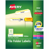 Avery&reg; TrueBlock File Folder Label 5966