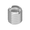 Thin Wall Self Locking Thread Insert, M12-1.75 Int Thrd Sz, Steel, 5 PK