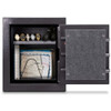 Fire Rated Security Safe, 1.7 cu ft, 139 lb, 2 hr. Fire Rating  MBF1512E