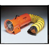 Allegro Industries Statically Conductive Duct,15 ft.,Black 9500-15EX