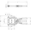 De-Sta-Co Toggle Clamp,Squeeze Action,4.06 In,1200 482
