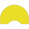 Kidney Activity Table, Laminate, Yellow  XU-A4896-KIDNY-YEL-H-A-GG