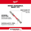 SHOCKWAVE Impact Duty PH2-SQ2-T25 Double Ended Bits 3PC  48-32-4319