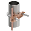 Burndy Pipe Ground Clamp,4AWG,4.25In GAR3903