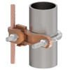 Burndy Pipe Ground Clamp,4AWG,4.25In GAR3903