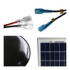 433 CFM Solar Powered Roof Mount Power Attic Ventilator with Panel in Black  CXSOLRFBLKUPS