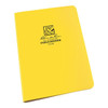Manufacturer Varies 1/2" Six Ring Field Round Binder, Yellow/Silver 200