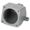 Hubbell Wiring Device-Kellems 4-Way Angle Back Box,15,60/100 A,1.5in MB601003W