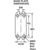 Mason Industries Floor-Mount Vibration Isolator,5 1-8"H 5XR51