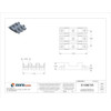 Open Fuse Block, 0 to 30A Amp Range, 300V AC-DC Volt Rating, 3 Poles, Screw  S-8301-3-R