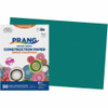 Prang Construction Paper - 18" Width x 12" Length - Turquoise - 50 / Pack