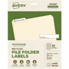 Avery&reg; EcoFriendly File Folder Label 48266