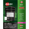 Avery UltraDuty Warning Label 60502