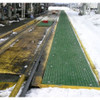 Fiberglass Molded Grating, 96 in Span, Grit-Top Surface, Corvex Resin, Green  264457