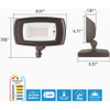 Halo Bronze Dusk to Dawn 30W LED Wall Floodlight ARFL30DBZ 541787