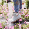 The Muck Boot Company Women's Blue Quilted Floral Original Ankle Boot, Size 8