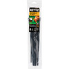 RETYZ EveryTie 12 In. Black Releasable Tie (20-Pack) EVT-S12BK-HA 541638