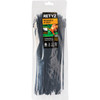 RETYZ EveryTie 12 In. Black Releasable Tie (100-Pack) EVT-S12BK-TA 544650