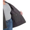 Berne Women's 2XL Titanium Heathered Duck Hooded Jacket WHJ65TNMR520 768813