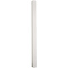 4 In. x 4 In. x 72 In. White Blank Vinyl Post 165252
