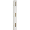 5 In. x 5 In. x 84 In. White Corner 3-Rail Fence Vinyl Post 182907 745464