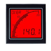 Trumeter Analog Panel Meter,AC,68mm x 68mm,Screw APM-AMP-ANO