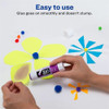 Avery&reg; Glue Stic with Disappearing Purple Color - 1.27 oz - Purple - 6 - Box 98071 SPR-AVE98071