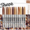 Sharpie Fine Point Permanent Marker - Assorted Ink - 12 / Pack