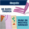 Crayola Doodle Markers - Fine Marker Point - Multicolor Ink - 1 Pack 588312 SPR-CYO588312