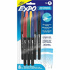 Expo Wet Erase Markers, Fine Tip - Erasable - Assorted Ink - Glass - 8 / Pack