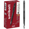 uniball™ Air Porous Point Pen - Black Ink - Black Barrel - 12 / Dozen