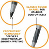 BIC Round Stic Grip Ballpoint Pen - Black Ink - Brass Tip - 36 - Box GSMG361BK SPR-BICGSMG361BK