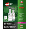 Avery UltraDuty Warning Label 60503