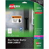 Avery&reg; Surface Safe Warning Label 61514