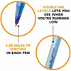BIC Round Stic Ballpoint Pens - Blue Ink - Blue Barrel - 1-Box - 6 - Bundle GSM11BEBD SPR-BICGSM11BEBD
